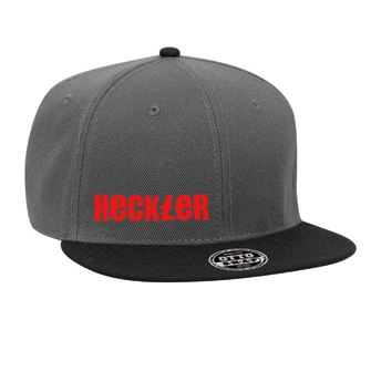 Heckler Grey Snap-Back Hat