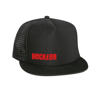 Heckler Black Trucker Hat